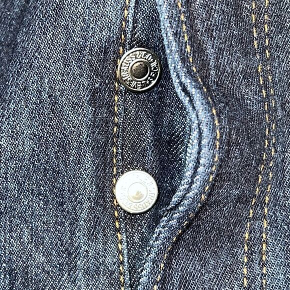 Levi's Men's Bootcut Jeans - Dark Blue - Picture 3 of 6